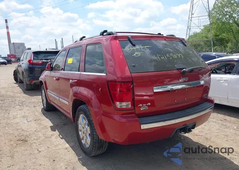 2009 Jeep Grand Cherokee Overland z USA, uszkodzony, nr VIN 1J8HR68T79C539925